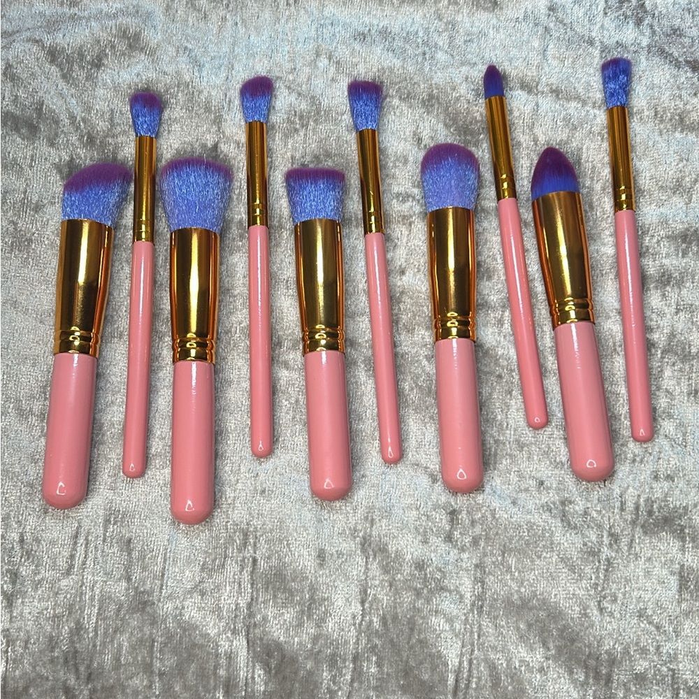 Makeup brush set